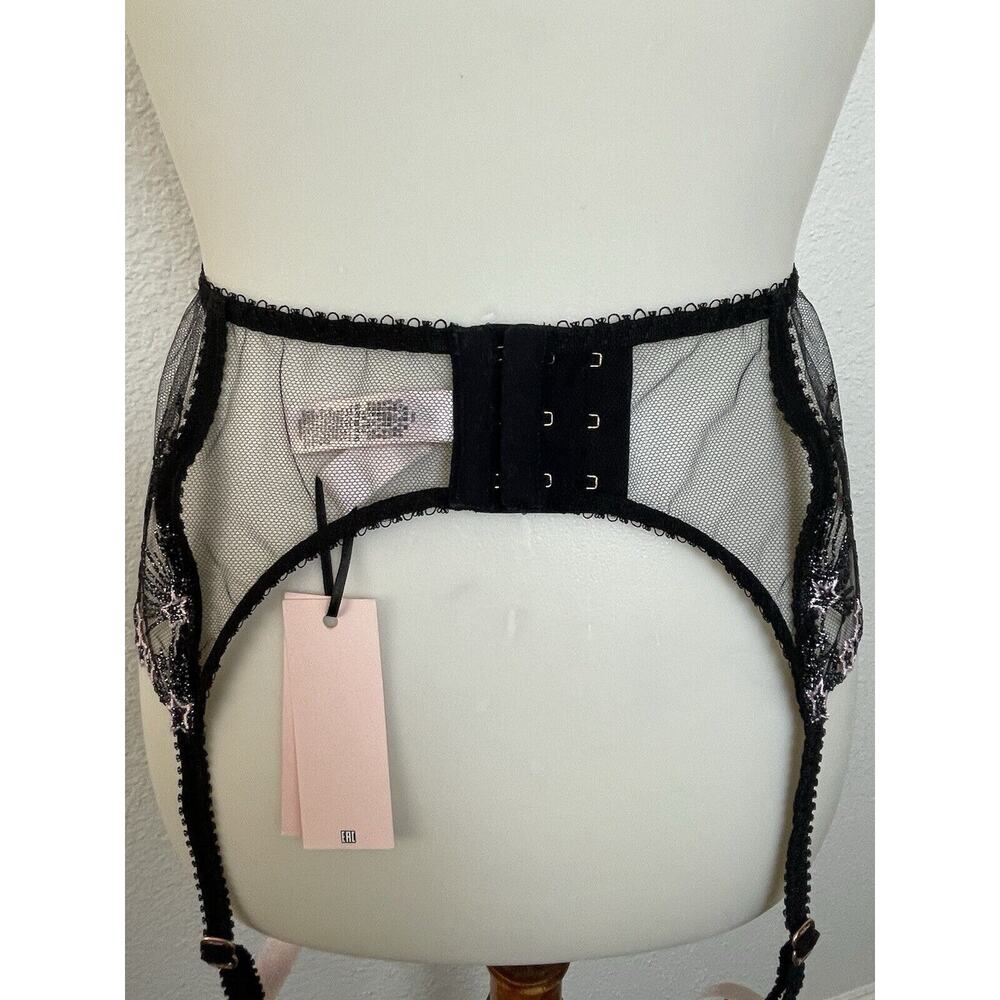 Agent Provocateur Garter Belt Lingerie Kaylie Suspender Sheer Print - Picture 8 of 11